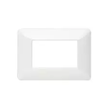 Placa 3 Ptos.Tecnpolimero Bco. Am503/3bn Matix(A) BTICINO