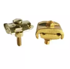 Prensa Paralela Bronce Cable 3 A 2/0 Awg Presión Doble