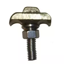 Prensa Paralela Bronce 2 Cables 8 A 2 Awg Presión Simple