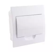 Tablero Embutido 8 Circuitos Tapa Blanca 8ways Ip40 TIBOX
