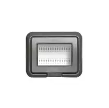 Tapa 3 Modulo Antracita Ip-65 Living Light 24603l BTICINO