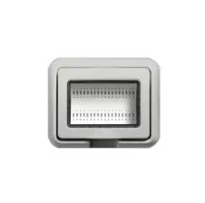 Tapa 3 Módulo Blanca Ip-65 Living Light 24603n BTICINO
