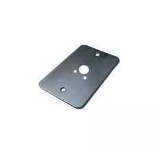 Tapa Rectangular Zincada Pasa Cable