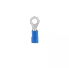 Terminal Redondo Azul 16-14 Awg(1.5mm²-2.5mm²) Diámetro 5 Mm GENERAL CONNECTOR