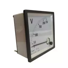 Voltímetro 72x72 0-250v (Sf-72 Ac 250v) METERTEK Voltímetro 72x72 0-250v (Sf-72 Ac 250v) METERTEK