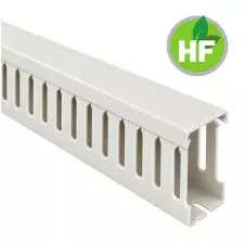 Canaleta Ranurada Libre Halógeno Gris 60x100mm (Ancho x Alto) 2 Metros LEIPOLD