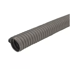 Tubo Extra Flexible Metálico Con Pvc 50mm Gris 3322