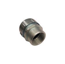 Conector Tuberia Rmc A Flexible Metalico 25mm POWERDUCT