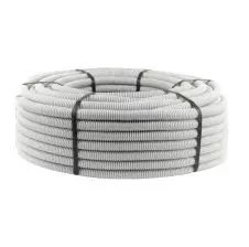 Tubería Flexible Eco-Revi Libre De Halógeno 40mm R-25mts 750N (Con guía) REVI