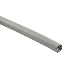 Tubo Flexible Metálico Con PVC 20mm Gris 4322 POWERDUCT