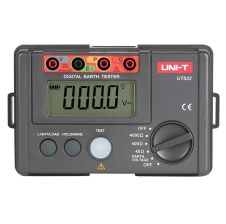 Telurómetro Medición Resistencia Tierra 0 - 4000Ω UT522 UNI-T