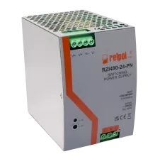 Fuente De Poder Para Riel Din 100-220 VAC / VDC A 24 VDC 20A 480W RELPOL