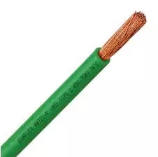 Cable EVA 2.5mm2 Libre de Halógeno H07Z1-K Verde x Metro PROVEEDORES NACIONALES