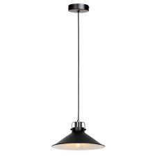 Lampara Colgante Decorativa Negro Matte & Plateado Brillante E-27 220VAC VTEC