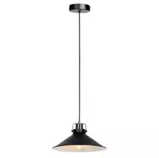 Lampara Colgante Decorativa Negro Matte & Plateado Brillante E-27 220VAC VTEC