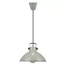 Lampara Colgante Decorativa Industrial Gris Brillante & Negro Matte E-27 220VAC VTEC