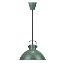 Lampara Colgante Decorativa Industrial Verde Claro & Negro Matte E-27 220VAC VTEC
