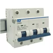 Interruptor Automático 3x100A Curva C Ruptura 10kA LA125H LS ELECTRIC