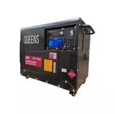 Generador Diesel Silencioso 5kW Monofásico Partida Eléctrica QUEENS