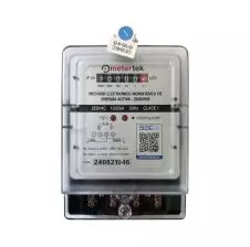 Medidor Electrónico Monofásico 220VAC 50A IP54 METERTEK