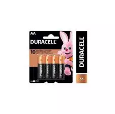 Pila Alcalina Duracell Aa 4 Unidades