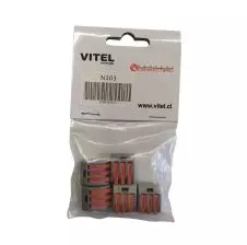 Conector Rápido 3 Cables 0.08 A 4mm² Bolsa 5 Unid. GENERAL CONNECTOR