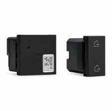 MatixGO Gateway + Interruptor Entrada/Salida 1MOD Negro Smart JB4510C BTICINO
