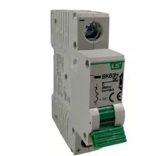 Interruptor Automático 1x1A Corriente Continua Curva C 10kA 250VDC BK63H DC LS ELECTRIC
