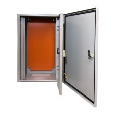 Tablero Eléctrico Metálico + Contrapuerta 1000x600x250mm IP65 RAL 7035 TIBOX