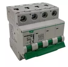 Interruptor Automático 4x10A Corriente Continua Curva C 10kA 1000VDC BK63H DC LS ELECTRIC