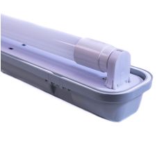 Luminaria Hermetica Simple para Tubo LED 1200mm IP65 GX VTEC