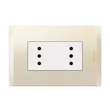 Enchufe Doble 2P+T 10A Nobile Perla AF2113E2BNA BTICINO