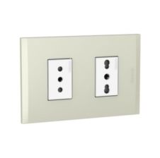 Enchufe Doble 2P+T 10A+10/16A Nobile Perla AF2293EBNA BTICINO