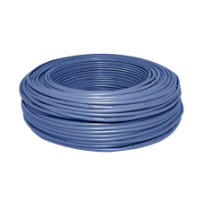 Alambre NYA 2.5mm² Azul H07V-U x Rollo 100 Metros PROVEEDORES NACIONALES