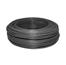 Alambre NYA 2.5mm² Negro H07V-U x Rollo 100 Metros PROVEEDORES NACIONALES