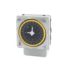 Reloj Horario Diario Análogo 16A 230VAC C/Reserva ORBIS