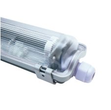 Luminaria Hermetica Simple para Tubo LED 600mm IP65
