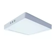 Plafón Sobrepuesto LED Cuadrado 18W 3000K 1260 Lumenes 240V IP20 VTEC