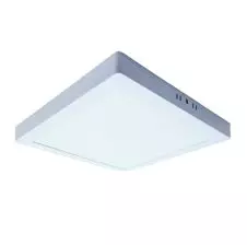 Plafón Sobrepuesto LED Cuadrado 24W 3000K 1680 Lumenes 240V IP20 VTEC