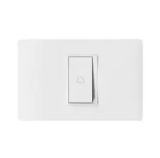 Interruptor Pulsador Timbre 10A LUZICA Blanco PU1102 BTICINO