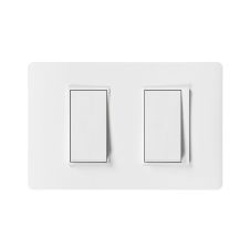 Interruptor Doble 9/15 10A LUZICA Blanco PU1200 BTICINO
