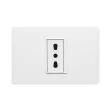 Enchufe Simple 10/16A LUZICA Blanco PU1180 BTICINO