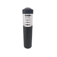 Foco Faro 100W E-27 Bollard IP54 160x645mm Negro VTEC
