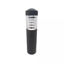 Foco Faro 100W E-27 Bollard IP54 160x645mm Negro VTEC