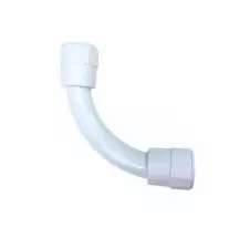 Curva Libre de Halogeno para Conduit 32mm 90° Gris IP67 POWERDUCT