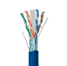 Ftp Azul 4 Pares Unif.Cat-6a 100% Cobre (R/305 M) L/H C/Pantalla NET TRONIC