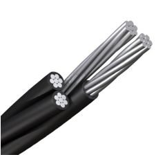 Cable Aluminio Preensamblado 3x25+1x50mm (3 Cond.Aislado+1 Cond.Desnudo) BAKER KABEL