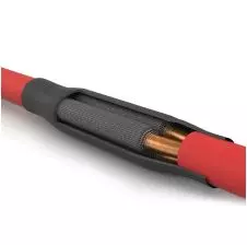 Mufa Unión Recta Termo Contraíble Tripolar 95-240mm2 24kV ETELEC