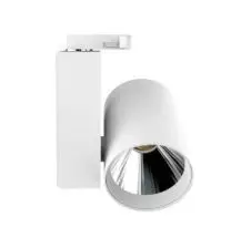 Foco Riel LED 3 VIAS 30W 4000K Blanco Ø125x182mm VTEC