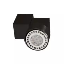 Foco Sobrepuesto Dirigible GU-10 Negro IP20 OX.1A VTEC